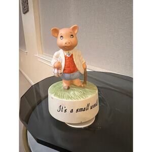 Disney “It’s A Small World” pig music box Melodies Petaluma California